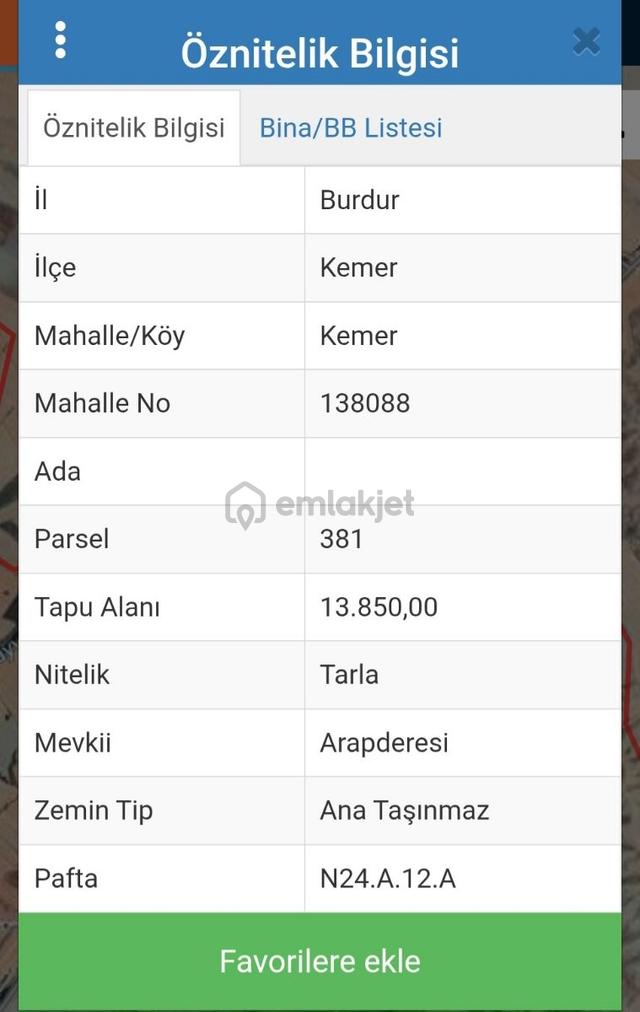 Anayola Cephe Yerleşim Yerine Yakın Yatırımlık Tarla 5