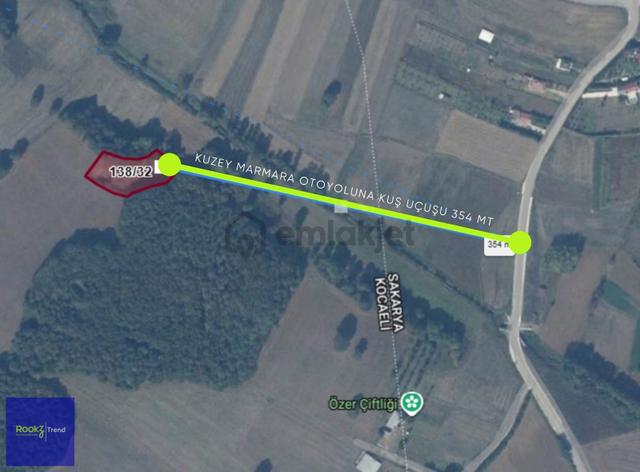 Kocaeli İzmit Yenice'de Satılık Yatırımlık Tarla 3