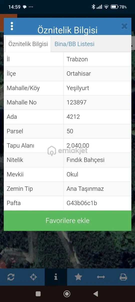 Ortahisar Da Yatırımlık Fındık Tarlası 3