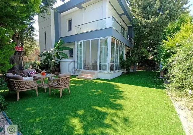 Bodrum Ortakent Müsgebi Sitede Kiralık 3+1 Geniş Bahçeli Dubleks Villa 2