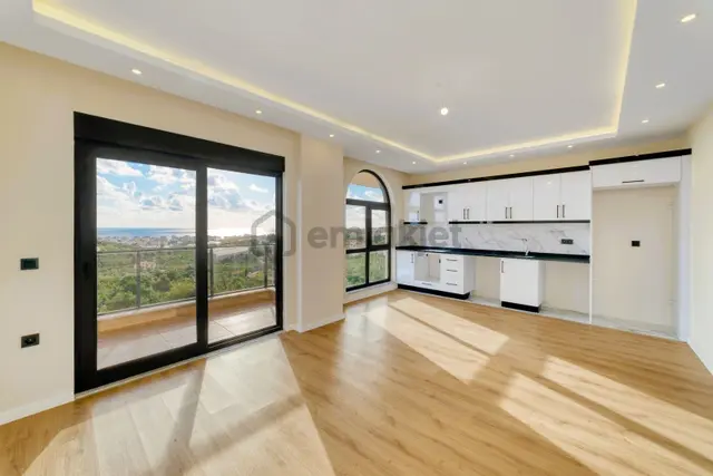 Alanya Kestel 3+1 Ful Deniz Manzara Muhteşem Satılık Penthouse 2