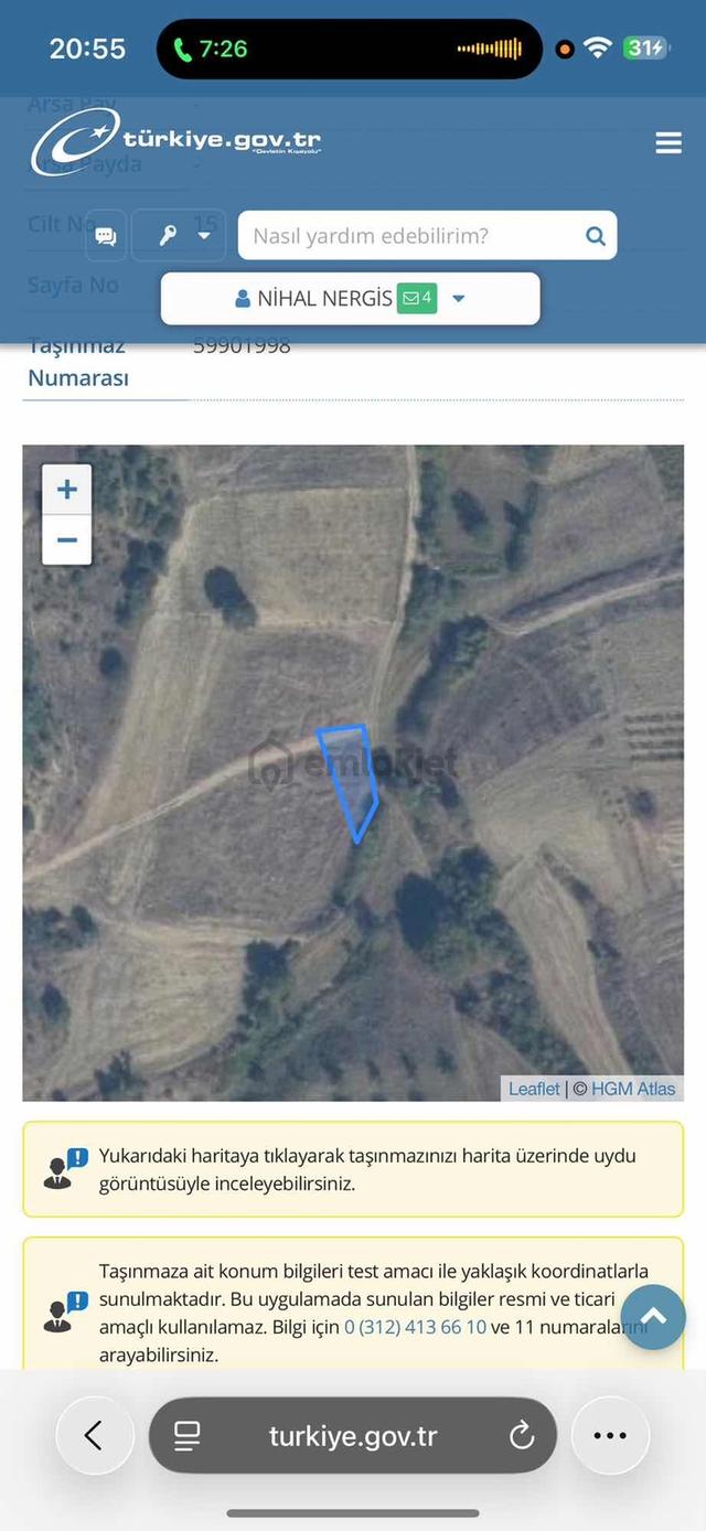 Sakarya Geyve Akdoğan'da Satılık Arsa | Yola Cephe | Yatırımlık 2