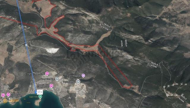 Aydın Didim Akyeniköy'de Satılık 305m2 Arsa 4