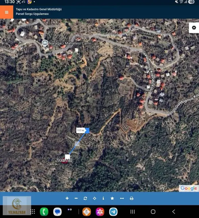 Gündogmusta 356m2 Tarla 2