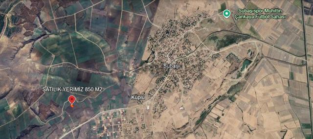 F.akboga Meriç Subaşı Mh Satılık Tek Tapu 850 M2 Tarla 5