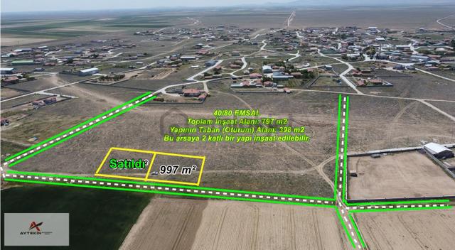 997 M2 Konut İmarlı Müstakil Tapulu Arsa 4