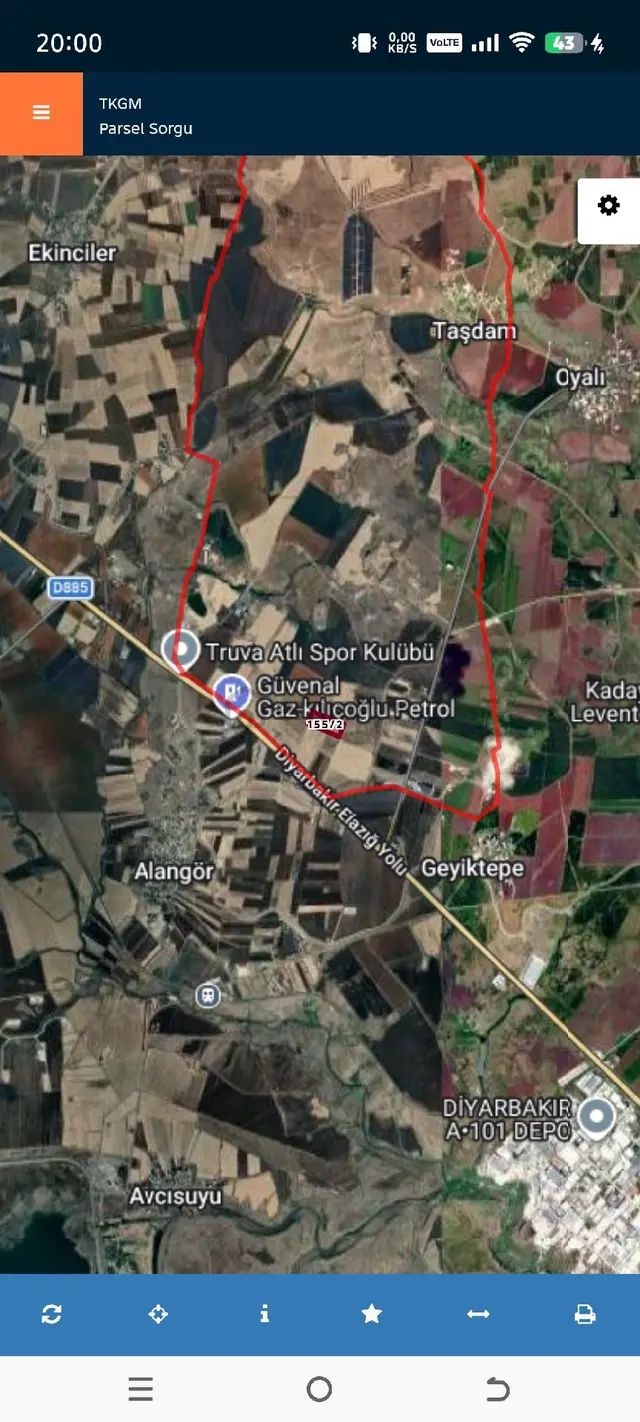 Musadan Satılık 38 Dön0m Tek Tapu Elazığ Yoluna 2. Parsel 2