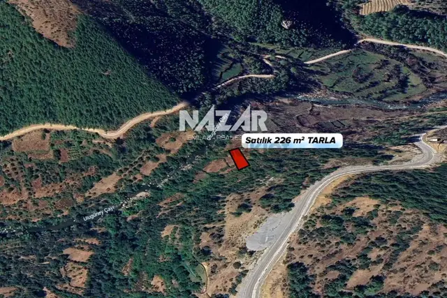 Gündoğmuş Ortaköy’de 226 M² Satılık Tarla 5
