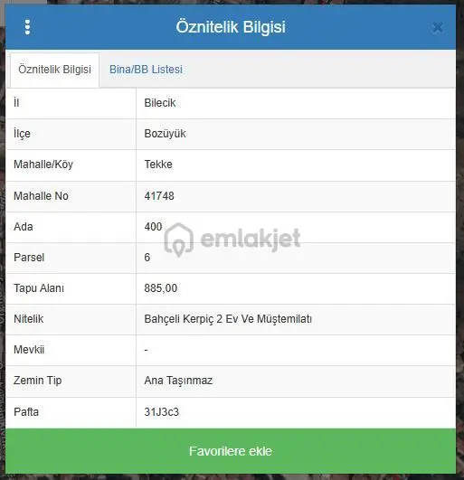 Bilecik Bozüyük İmarlı 140+400 M² İki Tapu Tek Fiyat Köşe Parsel 4