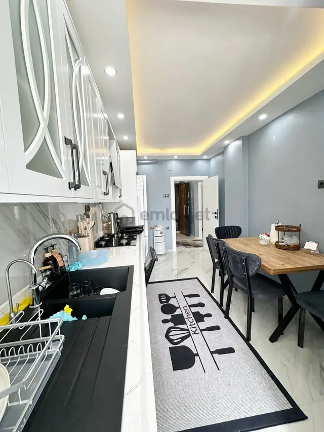 Mavi Bulvarda İkram Dondurma Civarı Süper Lüx Doğalgazlı 3+1 Uygun Fiyatlı Daire 2