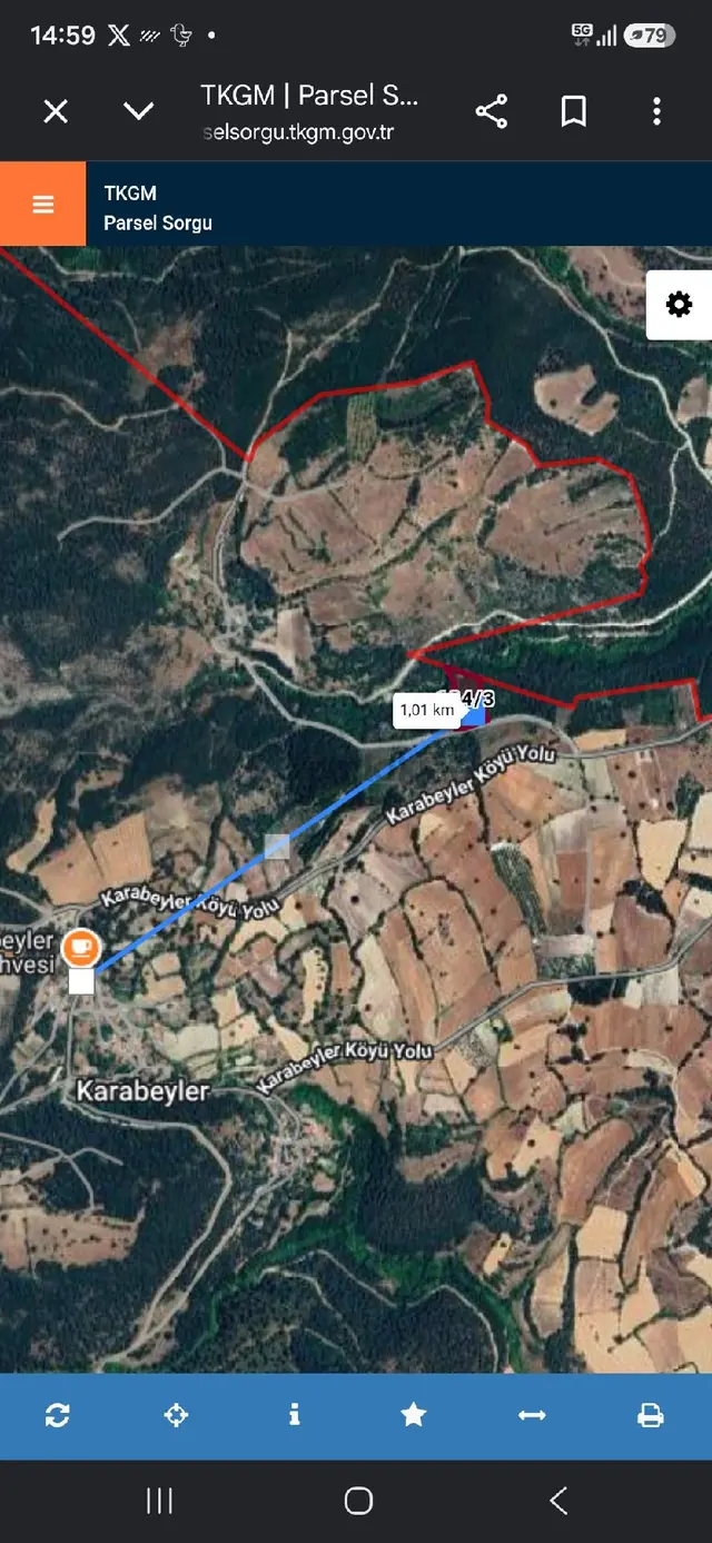 75m Yol Cepheli 7.768m2 Dev Yatirim Tarlasi 4