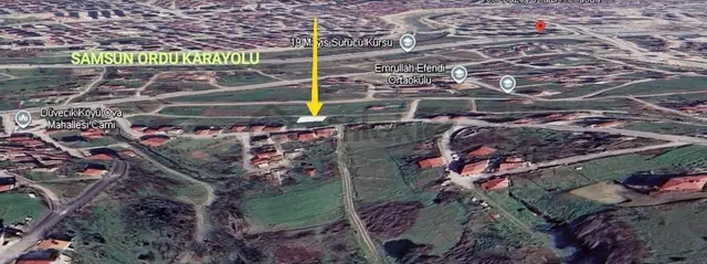 Şehir Hastanesine Çok Yakın Acil Satılık 510 M2 Arsa 1