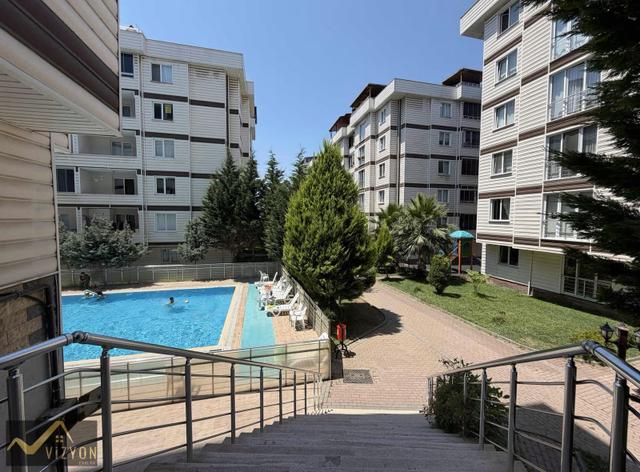 Eng Park Esdiva Sitesinde 7/24 Güvenlik 3+1 Ara Kat Havuz Cephe 5
