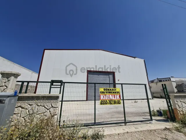 Yeni Meram Sanayi Civarı 500 M2 Kiralık Fabrika 1