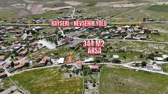İncesu Garipçe De Satılık Manzaralı Tek Tapu Villa Parseli 5