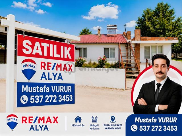 Burdur Merkez Yarıköyde Mükemmel Konumlu Müstakil Ev Ve Arsası