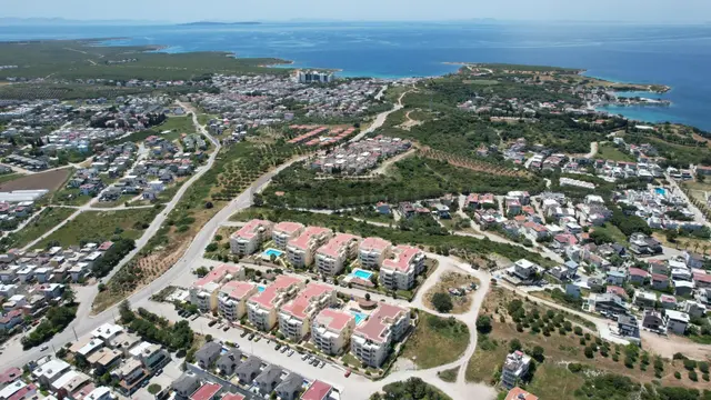 Didim Mavişehirde Denize 700 Metre Havuzlu Sitede Eşyalı 2+1 Daire 3