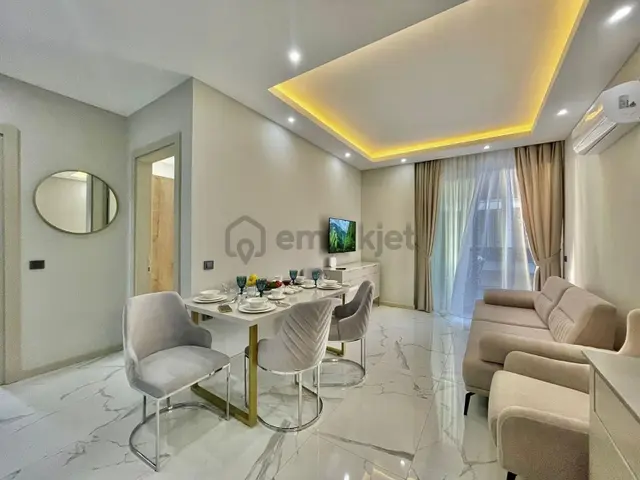 Alanya Kargıcak’ta Denize 300 M | Full Lüks Eşyalı 1+1 Satılık Daire 1