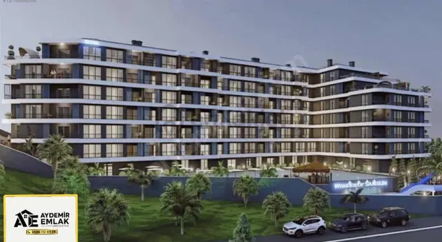 Samsunda Havuzlu Otel Konseptinde Satılık 1+1 Daire