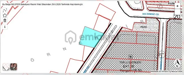 Bursa Nilüfer Gökçeköy Satılık Yatırımlık Hisse 1