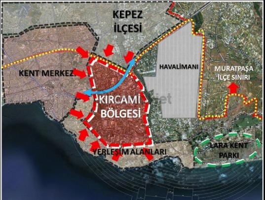 Kırcami Yeşilovada 30 Luk Yola Cephe Köşe Parsel Satılık Arsa Hs 2