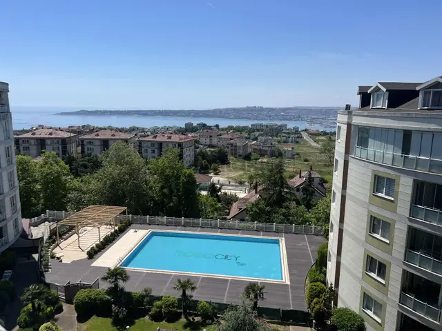 Büyükçekmece Mood City 'de Deniz Manzaralı Dubleks Daire