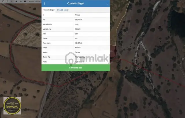 İpekyolu Gayrimenkul Uruş 12.237 M2 Satılık Tarla 3