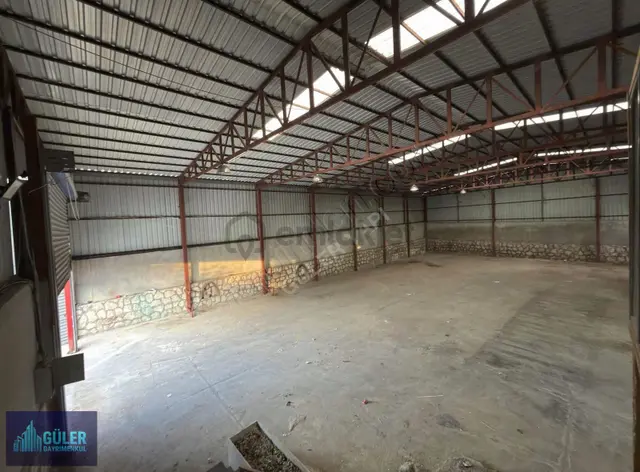 | Hal Dibinde | 600m2 | Kiralık Depo | 2
