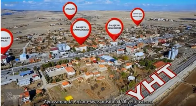 Kırıkkale Balışeyh'te İmarlı Fırsat Arsa Dört Yola Cephe Acil !! 1