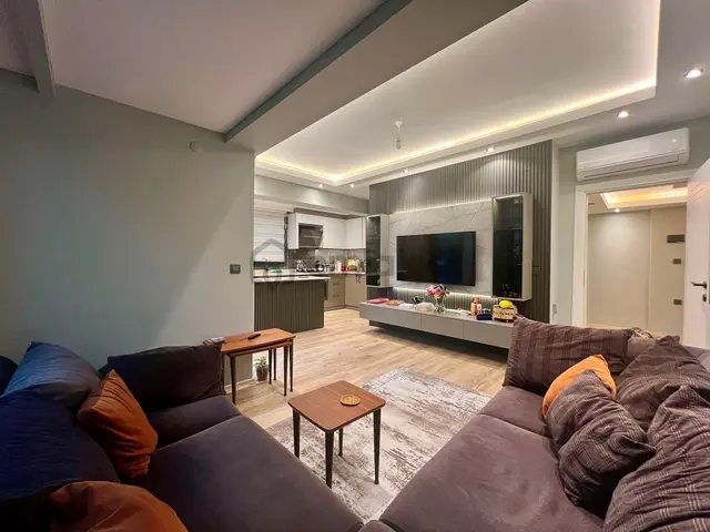 Alanya Kleopatra Denize 50 Metre Satılık 2+1 Mobilyalı Daire 1