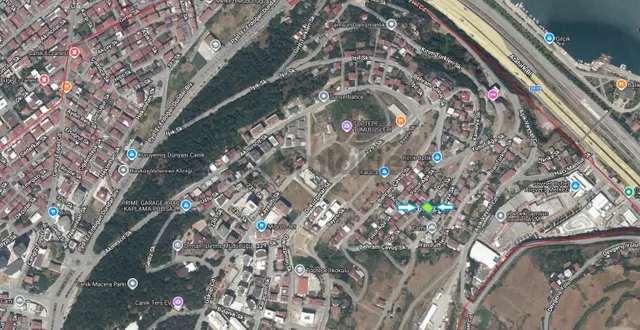Canik Toptepe' De Toplu Ulaşıma Yakın Satılık 160 M2 Arsa 1