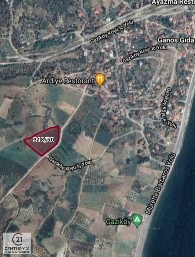 C21 Cius; Tekirdağ Şarköy Gaziköy'de Yola Cephe 452m2 1