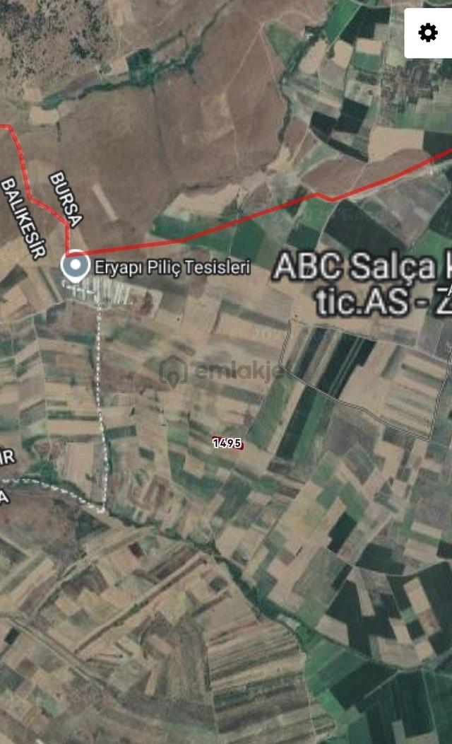 Selçuklu'dan Tophisar'da Yola Cephe Yerleşime Yakın Fırsat Tarla 5
