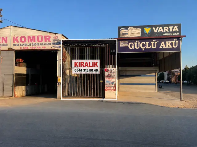 Miray Emlaktan Yeni Sanayide Kiralık Batar Katlı Tek Dükkan 2