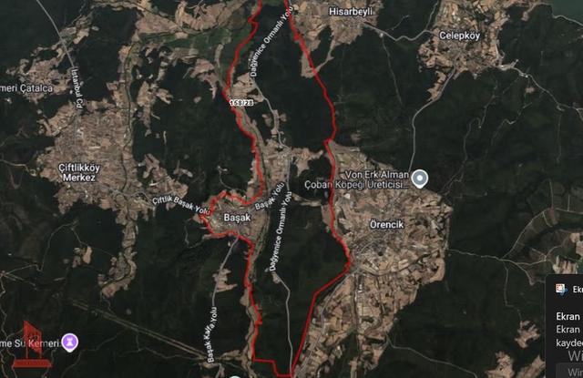 Çatalca I Başakköy I Satılık I Tarla I 287 M2 I Hisseli 3
