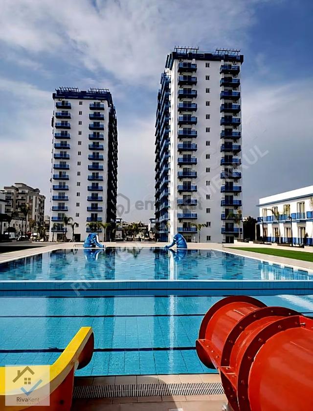 Kktc İskele Long Beach Royallife Projesin Den Bitmiş Satılık 1+1 4
