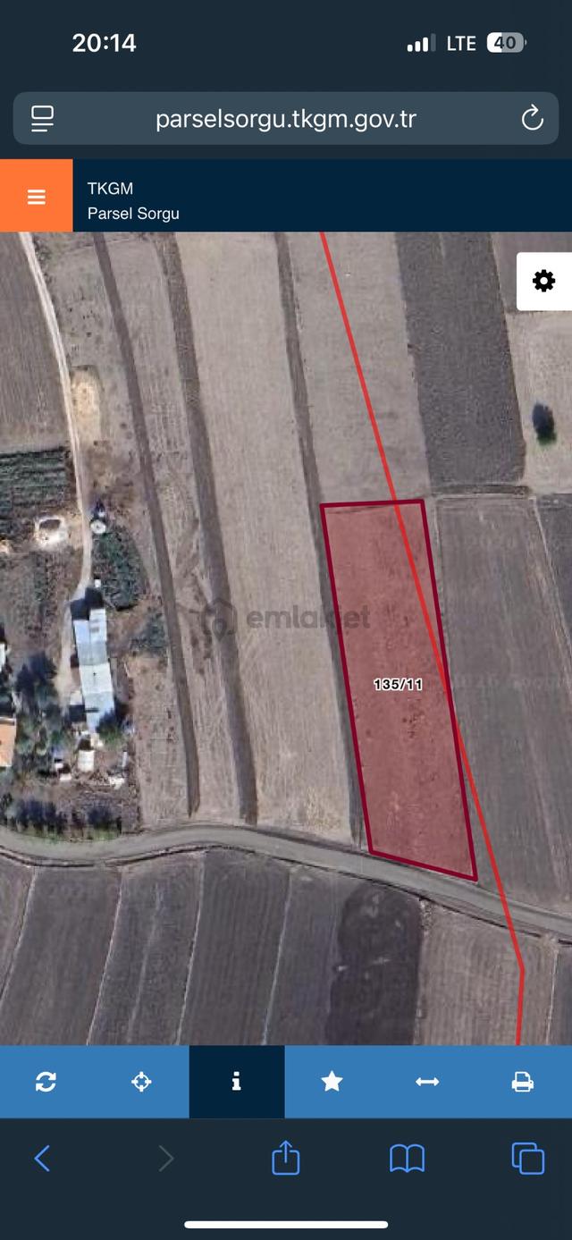 Elazığ Mollakendi'de Sahibinden 3800m² Sulu Tarla 3