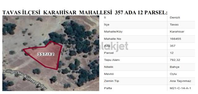Denizli Tavas Arsa Tapu Sahibi Perta Emlak Ümit Tahmaz 5