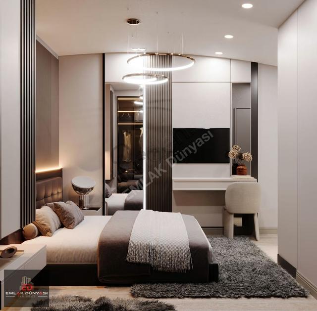 Konyaaltı Nın En Yeni Ve İddialı Projesinde Satılık 1+1 Full 2