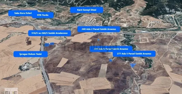 Elif Emlak'tan Safranbolu Karıt'ta Satılık Konut İmarlı Arsalar 3