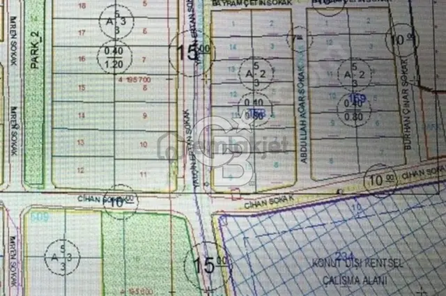 Aydın Germencik Ortaklarda 3 Kat İmarlı 327 M2 Arsa 3