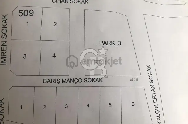 Aydın Germencik Ortaklarda 3 Kat İmarlı 327 M2 Arsa 2
