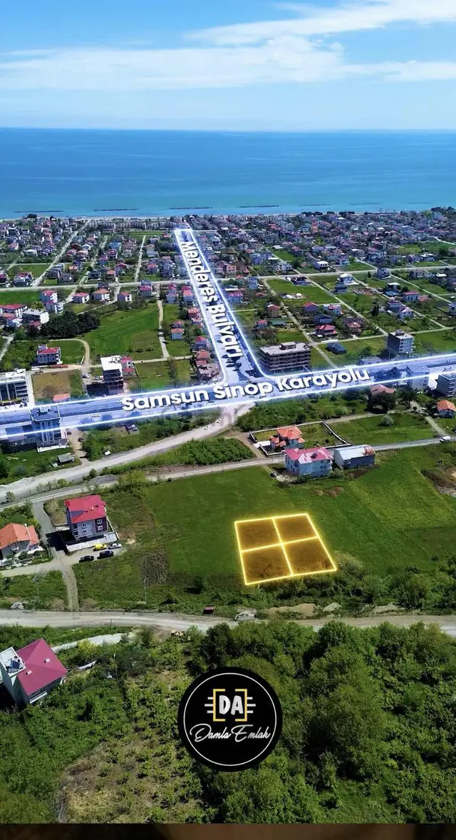 Taflan Yalı'da Denize Hakim, 339m² Yatırımlık Arsa 2