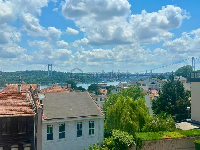 Boyacıköyde Eşsiz Boğaz Manzaralı, Kiralık 2+1 Çatı Dubleksi 1