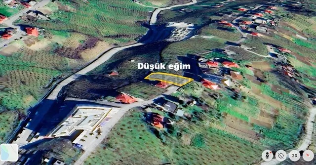 Gürbulak'ta Yol Üzerinde Villa Yapımına Uygun Yatırımlık Arazi 2