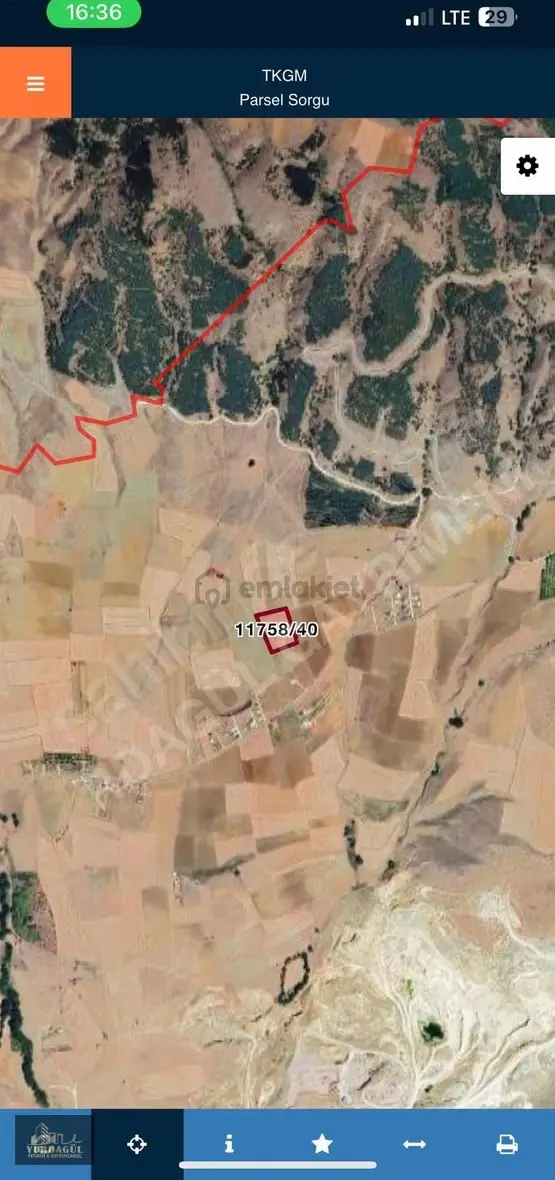Yurdagül Yatırım'dan Kozkayı'da 7.550 M2 Yatırımlık Tarla 3