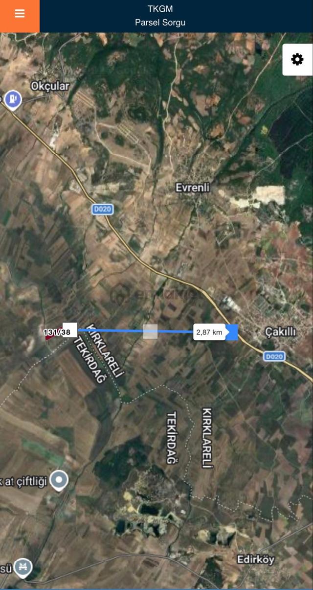 Balcity - Kırklareli Vize’de Çakıllı'ya Komşu 606 M2 Fırsat Parsel! 5