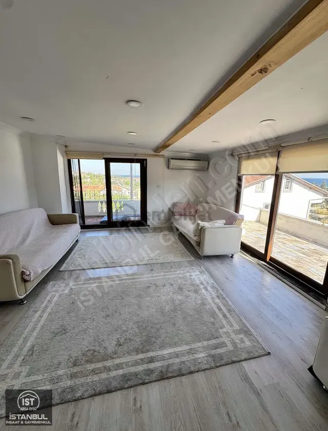 Silivri'de 130 M2 Deniz Manzaralı, Bahçeli 2+2 Dubleks Daire 4