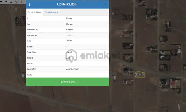 Efdal Yatırım Gayrimenkulden Meram/gödenede Müstakil Parsel Arsa 4