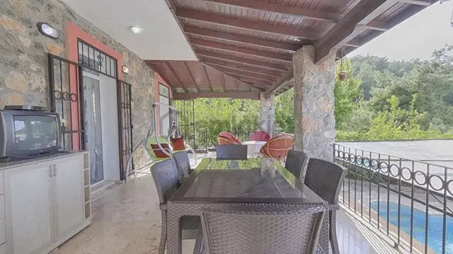 Fethiye Taşyaka Da Kiralık Müstakil Havuzlu Villa 3